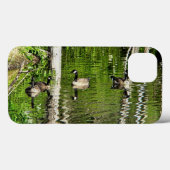 (Canada) Goose Green Case-Mate iPhone Case (Achterkant (horizontaal))