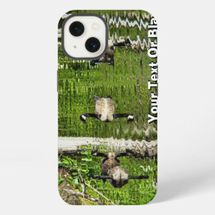 (Canada) Goose Green iPhone 13 Hoesje