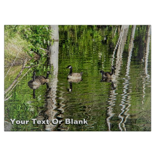 (Canada) Goose Green Snijplank (Voorkant)