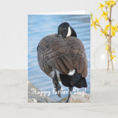 Canada Goose, Happy Vaderdag! Kaart (Gele Bloem)