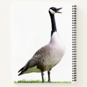 Canada Goose Honking Notitieboek (Achterkant)