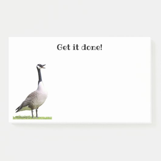 Canada Goose Honking Notities Post-it® Notes (Voorkant)