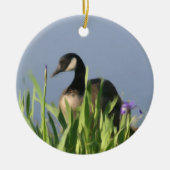 Canada Goose Irise Animal Ornament (Voorkant)