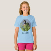 Canada Goose Irises Animal Art  T-shirt (Voorkant volledig)