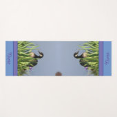 Canada Goose Irises Natuur Art Persoonlijk Yogamat (Voorkant (horizontaal))