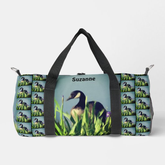 Canada Goose Iriss Schilderij Gepersonaliseerd Plunjezak (Voorkant)