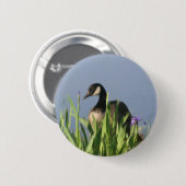 Canada Goose Ises Animal Art Button (Voorkant /achterkant)