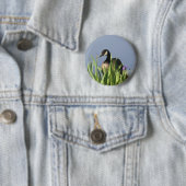 Canada Goose Ises Animal Art Button (In situ)