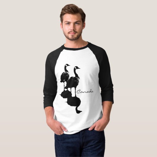 Canada Goose Jersey Dames Canada Souvenir T-shirt (Voorkant volledig)