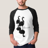 Canada Goose Jersey Dames Canada Souvenir T-shirt (Voorkant)