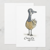 Canada Goose Kaart (Voorkant / Achterkant)