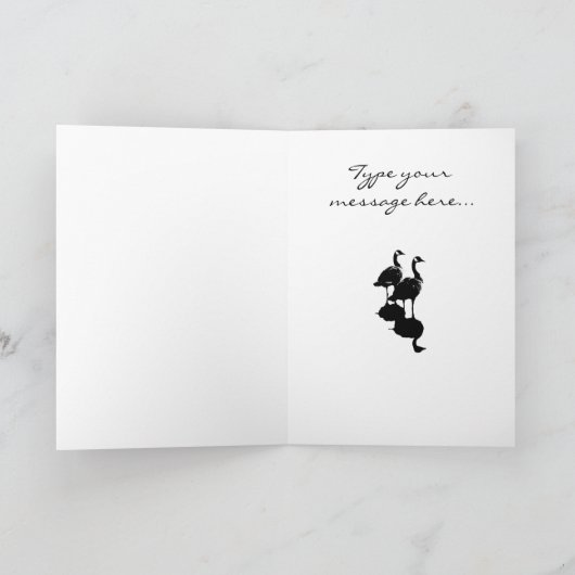 Canada Goose Kaarten Canada Gese Wenskaarten (Binnen)