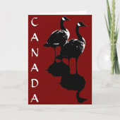 Canada Goose Kaarten Canada Gese Wenskaarten (Voorkant)