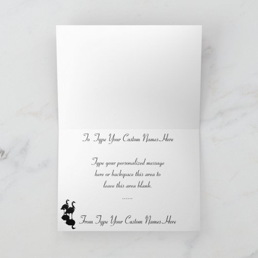 Canada Goose Kaarten Canada Gese Wenskaarten (Binnen)