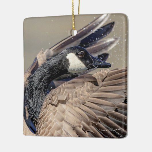 Canada Goose Keramisch Ornament (Links)