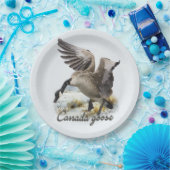 Canada Goose, Kunst Papieren Bordje (Feest)