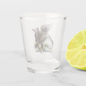 Canada Goose, Kunst Shot Glas (Achterkant)