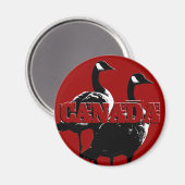 Canada Goose Magnet Canada Souvenir Fridge Magnets (Voorkant / Achterkant)