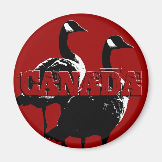 Canada Goose Magnet Canada Souvenir Fridge Magnets (Voorkant)