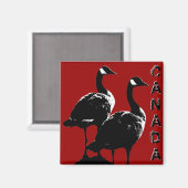 Canada Goose Magnet Canada Souvenir Fridge Magnets (Voorkant / Achterkant)