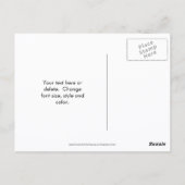 Canada Goose Mom Babies Nature Photo  Briefkaart (Achterkant)