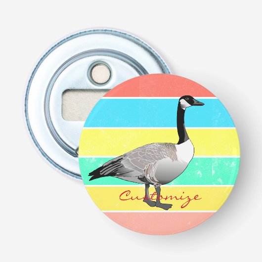 Canada Goose Multi-Color Sun Thunder_Cove Button Flesopener (Voorkant)
