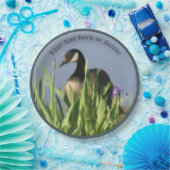 Canada Goose Natuur Art Personalized Party Papieren Bordje (Feest)