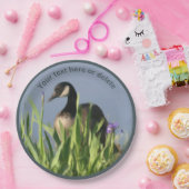 Canada Goose Natuur Art Personalized Party Papieren Bordje (Feest)