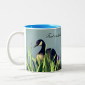 Canada Goose Natuur Art Specialized Tweekleurige Koffiemok (Links)