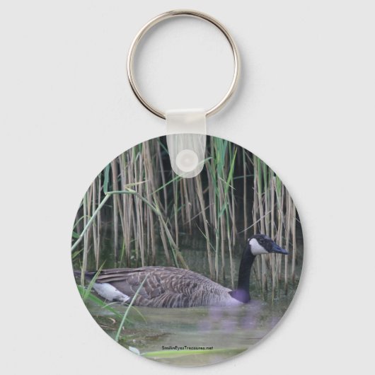 Canada Goose Natuur Foto Sleutelhanger Sleutelring (Voorkant)