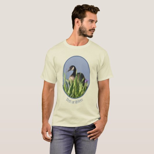 Canada Goose Natuur Painting Personalized T-shirt (Voorkant volledig)