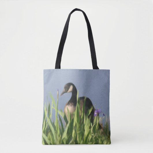 Canada Goose Natuur Painting Tote Bag (Voorkant)