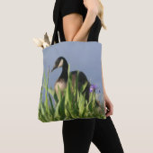 Canada Goose Natuur Painting Tote Bag (Dichtbij)