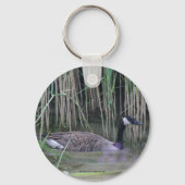 Canada Goose Natuur Photo Sleutelhanger Keyring (Voorkant)