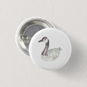Canada Goose op een knop Ronde Button 3,2 Cm (Voorkant /achterkant)