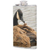 Canada Goose op het meer Heupfles (Links)