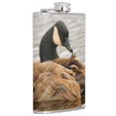 Canada Goose op het meer Heupfles (Rechts)