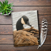 Canada Goose op het meer Notitieboek
