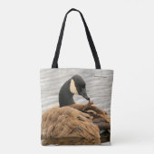 Canada Goose op het meer Tote Bag (Achterkant)