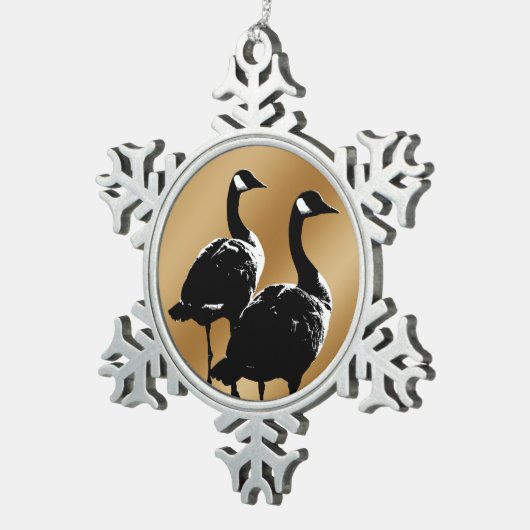 Canada Goose Ornament Geese kerstdecoratie (Rechts)