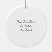 Canada Goose Painting Animal Ornament (Achterkant)