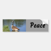 Canada Goose Peace Bumpersticker (Voorkant)