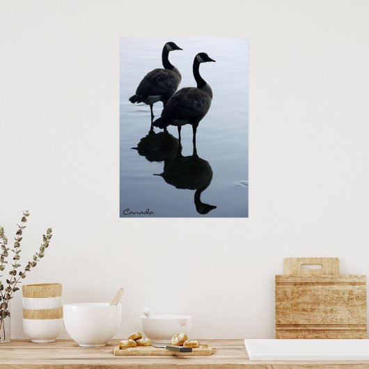 Canada Goose Poster Custom Canada Souvenir Poster (Keuken)