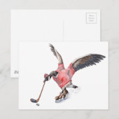 Canada Goose Pplay Hockey Briefkaart (Voorkant / Achterkant)