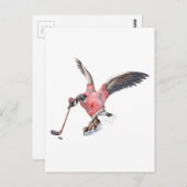 Canada Goose Pplay Hockey Briefkaart (Voorkant / Achterkant)