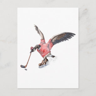 Canada Goose Pplay Hockey Briefkaart