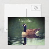 Canada Goose Reflections Inspirerend Briefkaart (Voorkant / Achterkant)