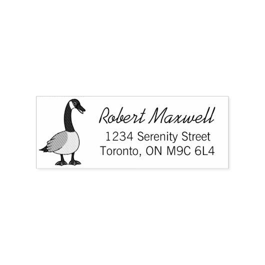 Canada Goose Retouradres Rubberstempel (Afrduk)