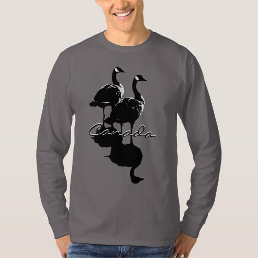 Canada Goose Shirt Long Meve - Gepersonaliseerde S (Voorkant)