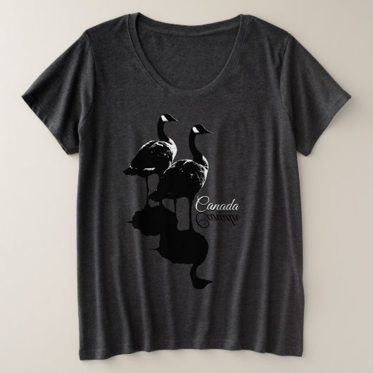Canada Goose Shirten Plus Size Goose T-shirts (Design voorkant)